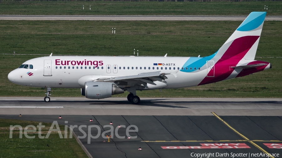 Eurowings Airbus A319-112 (D-ASTX) | Photo 158571