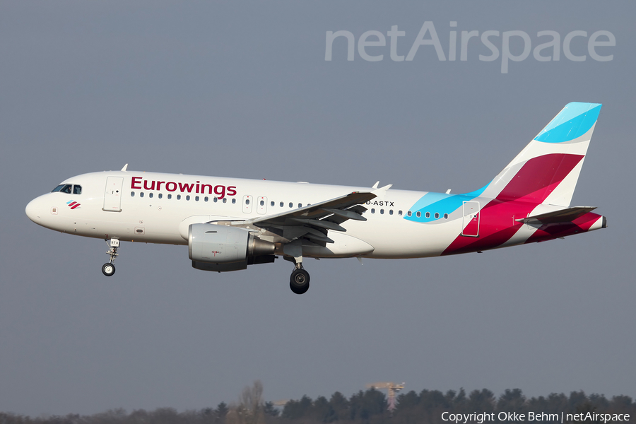 Eurowings Airbus A319-112 (D-ASTX) | Photo 146127