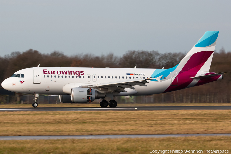 Eurowings Airbus A319-112 (D-ASTX) | Photo 148820