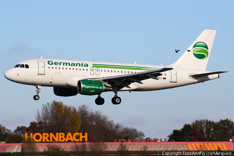 Germania Airbus A319-112 (D-ASTY) | Photo 148313