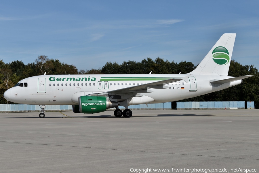 Germania Airbus A319-112 (D-ASTY) | Photo 661980