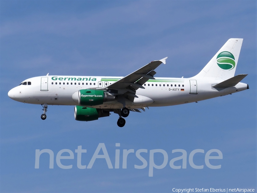 Germania Airbus A319-112 (D-ASTY) | Photo 259752