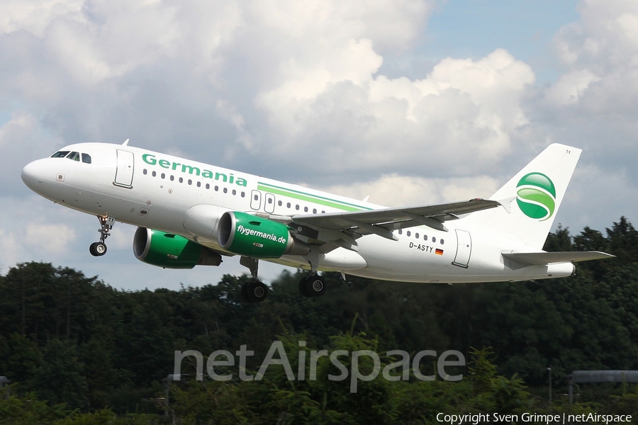 Germania Airbus A319-112 (D-ASTY) | Photo 114717