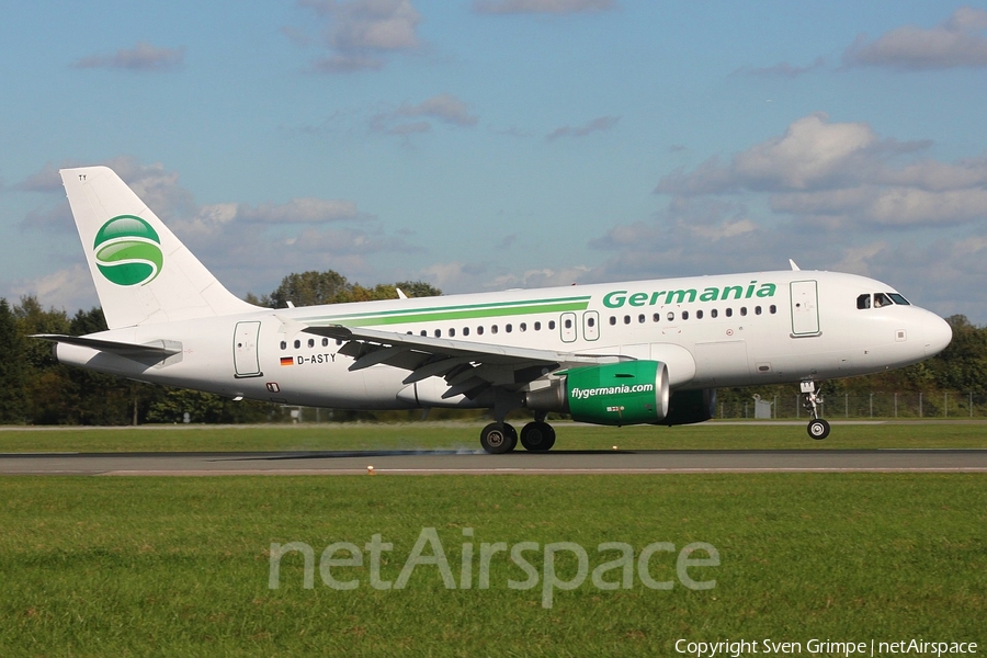 Germania Airbus A319-112 (D-ASTY) | Photo 191476