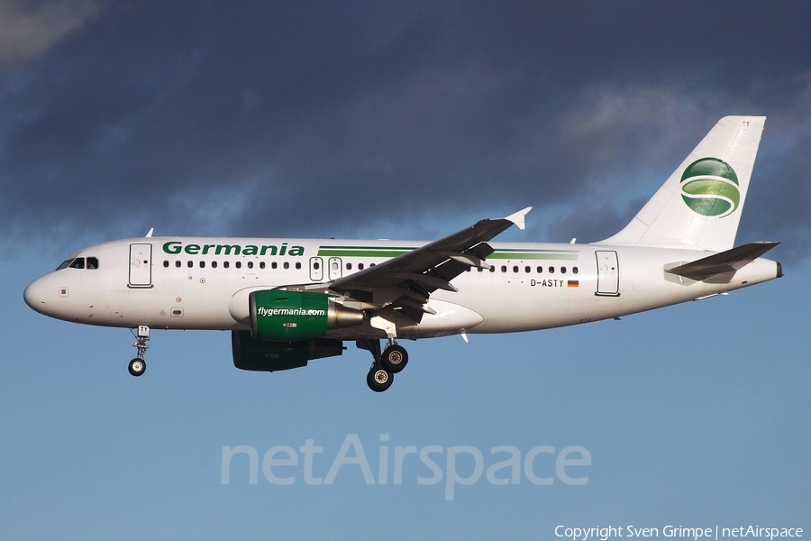 Germania Airbus A319-112 (D-ASTY) | Photo 196426