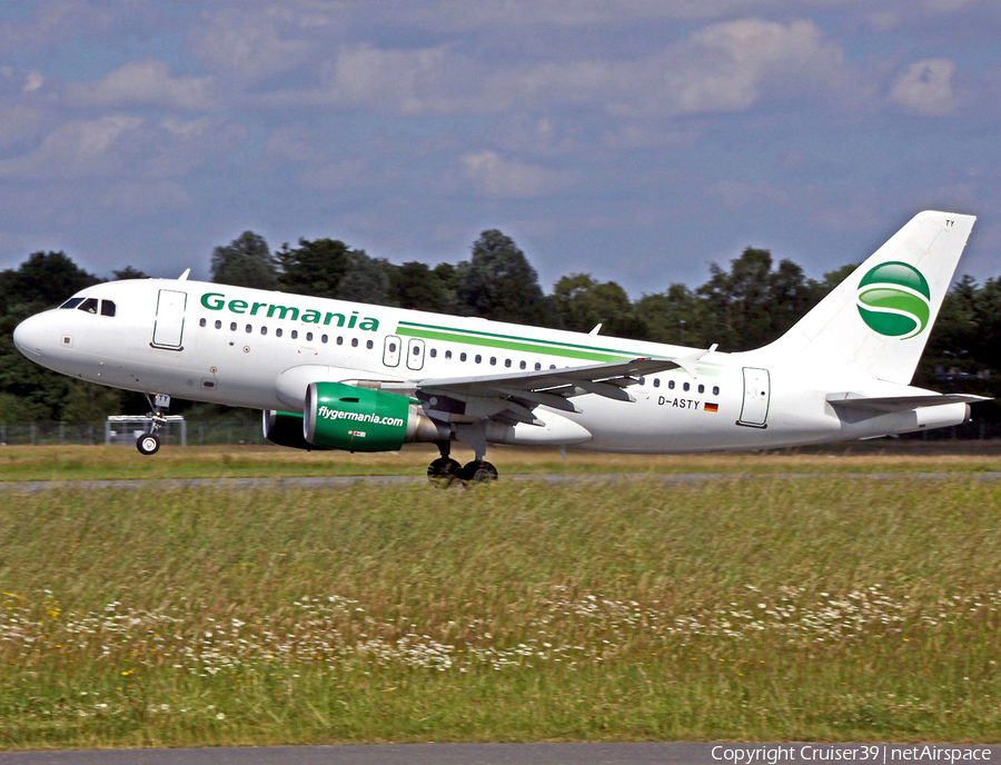 Germania Airbus A319-112 (D-ASTY) | Photo 229755
