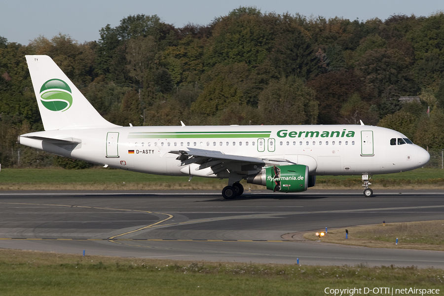 Germania Airbus A319-112 (D-ASTY) | Photo 371418