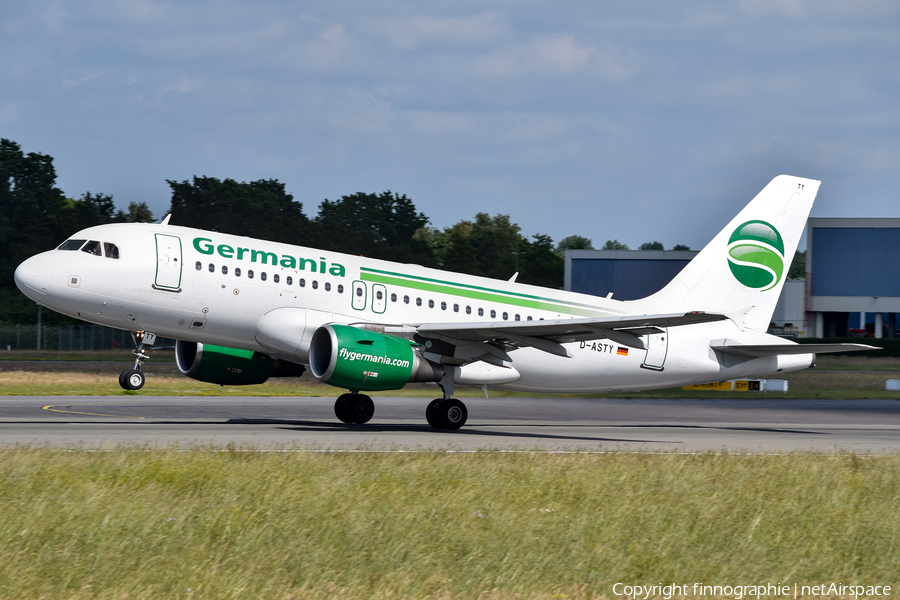 Germania Airbus A319-112 (D-ASTY) | Photo 422087