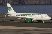 Germania Airbus A319-112 (D-ASTY) at  Gran Canaria, Spain