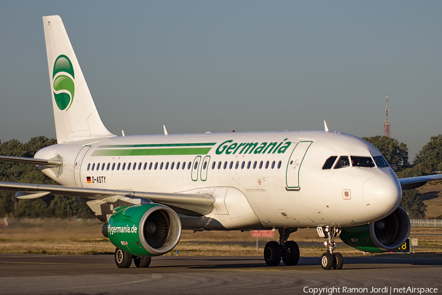 Germania Airbus A319-112 (D-ASTY) | Photo 131369