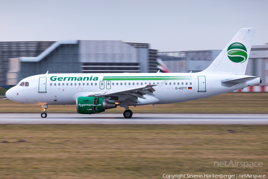 Germania Airbus A319-112 (D-ASTY) | Photo 237887