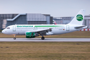Germania Airbus A319-112 (D-ASTY) at  Hamburg - Finkenwerder, Germany