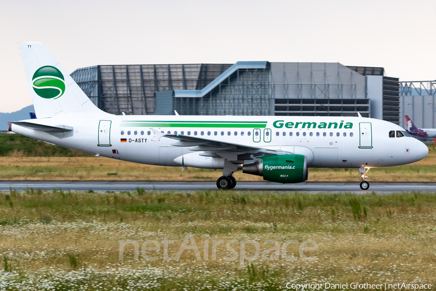 Germania Airbus A319-112 (D-ASTY) | Photo 259309