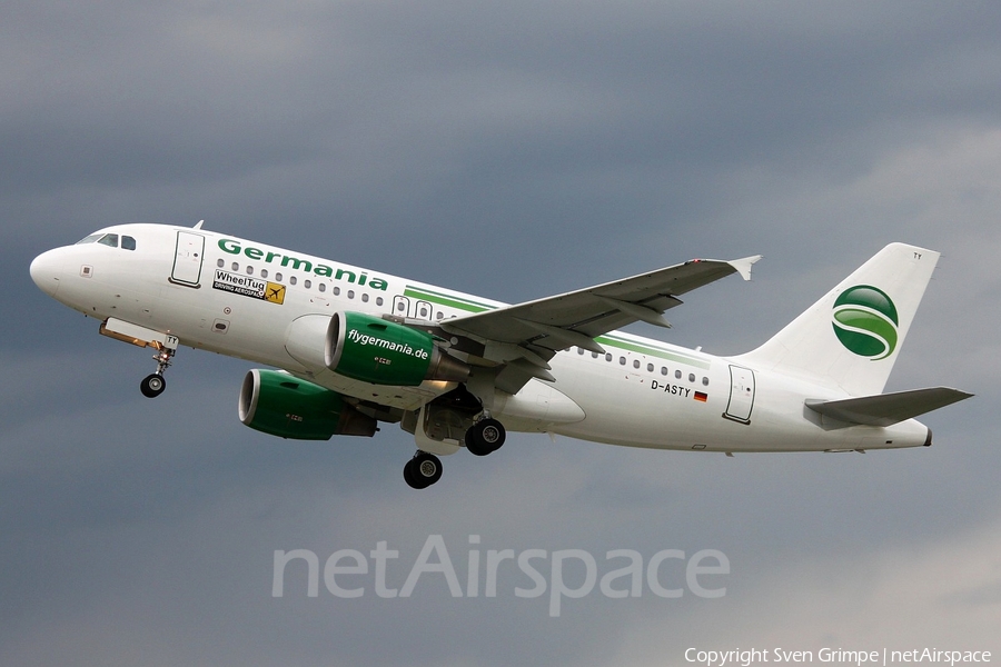 Germania Airbus A319-112 (D-ASTY) | Photo 26312