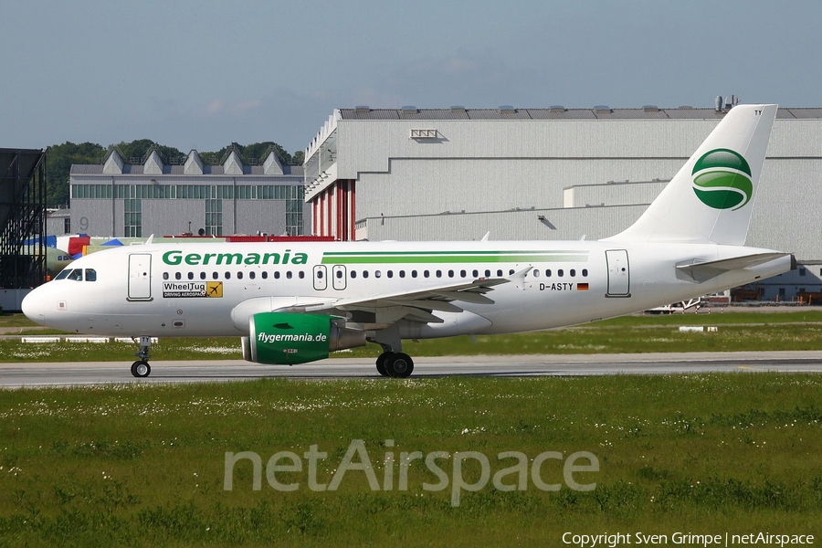Germania Airbus A319-112 (D-ASTY) | Photo 26871