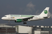 Germania Airbus A319-112 (D-ASTY) at  Hamburg - Finkenwerder, Germany