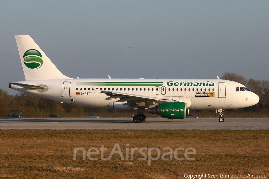 Germania Airbus A319-112 (D-ASTY) | Photo 43747