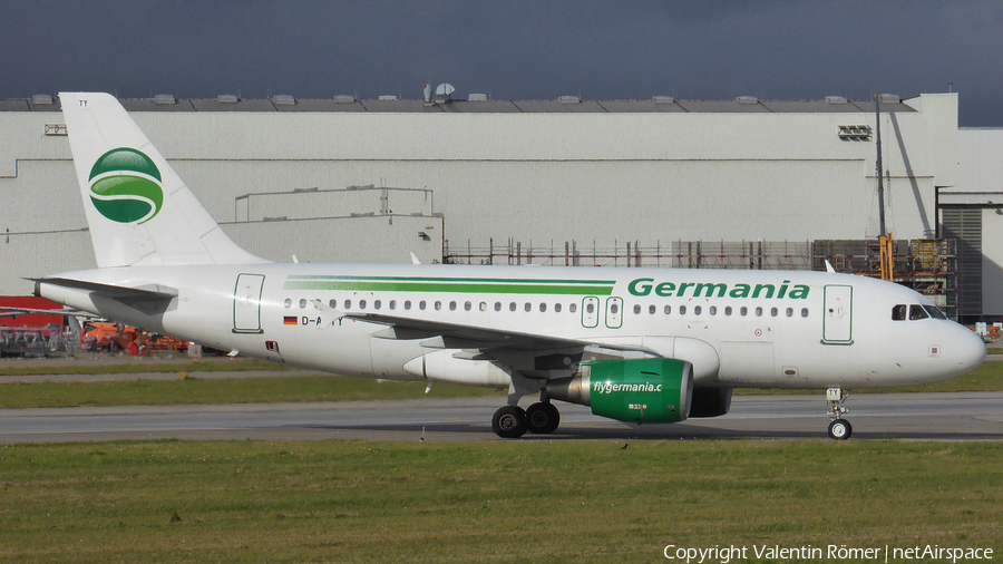 Germania Airbus A319-112 (D-ASTY) | Photo 491182