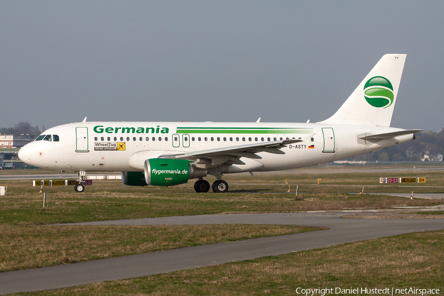 Germania Airbus A319-112 (D-ASTY) | Photo 525769