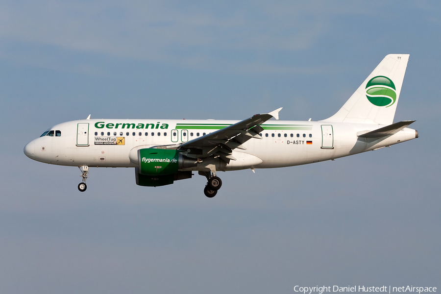 Germania Airbus A319-112 (D-ASTY) | Photo 526820