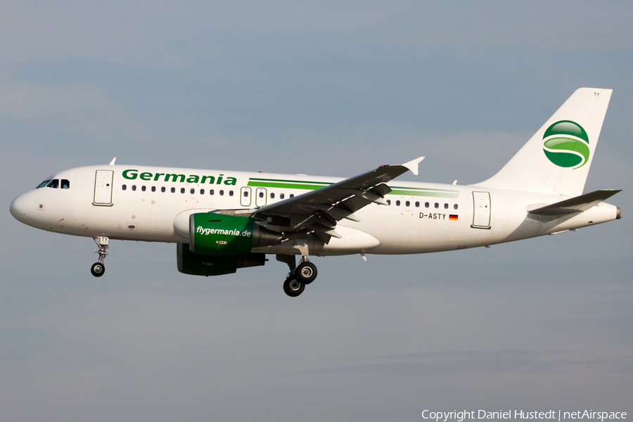 Germania Airbus A319-112 (D-ASTY) | Photo 546640