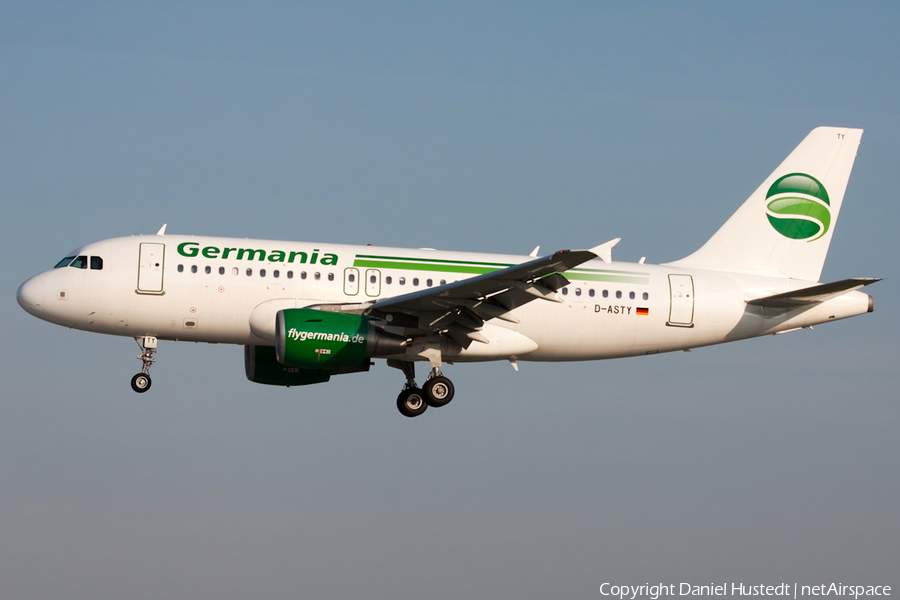 Germania Airbus A319-112 (D-ASTY) | Photo 548071