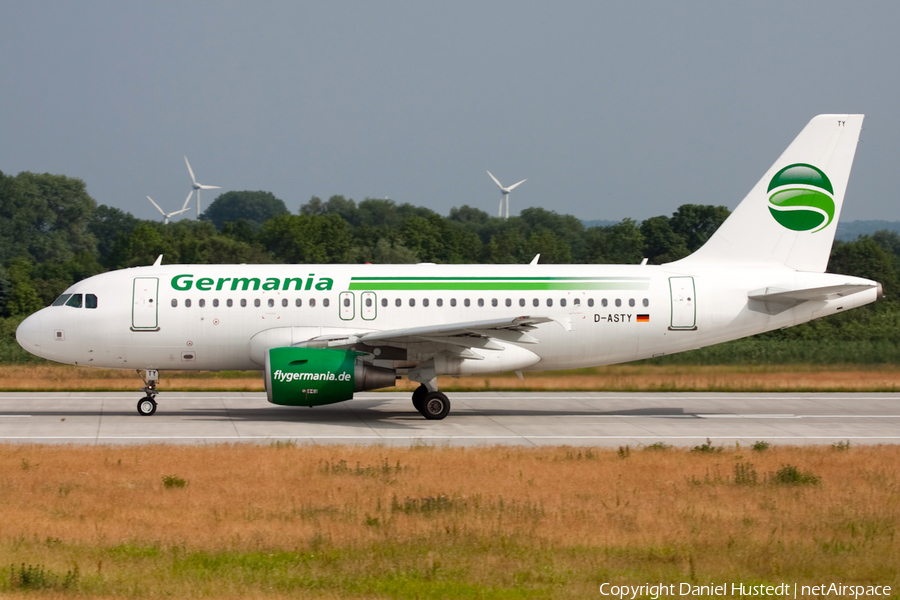 Germania Airbus A319-112 (D-ASTY) | Photo 552719