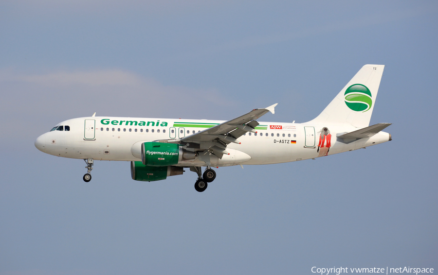 Germania Airbus A319-112 (D-ASTZ) | Photo 125561