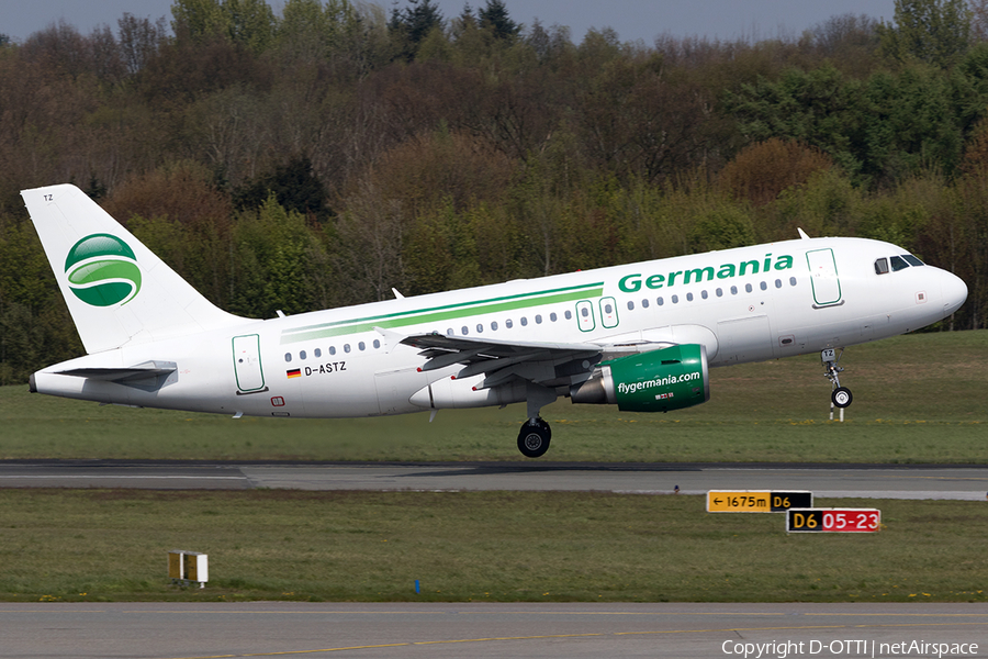 Germania Airbus A319-112 (D-ASTZ) | Photo 159325