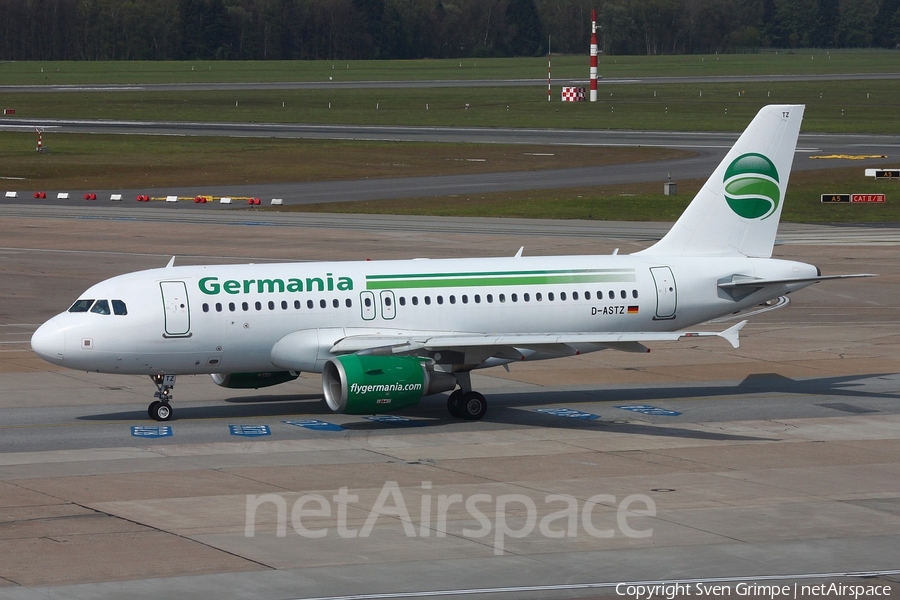 Germania Airbus A319-112 (D-ASTZ) | Photo 159379