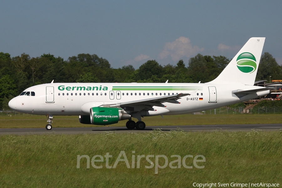 Germania Airbus A319-112 (D-ASTZ) | Photo 166629