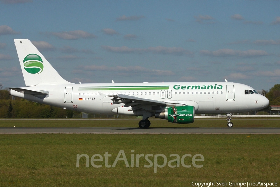 Germania Airbus A319-112 (D-ASTZ) | Photo 192632