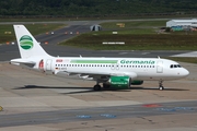 Germania Airbus A319-112 (D-ASTZ) at  Hamburg - Fuhlsbuettel (Helmut Schmidt), Germany