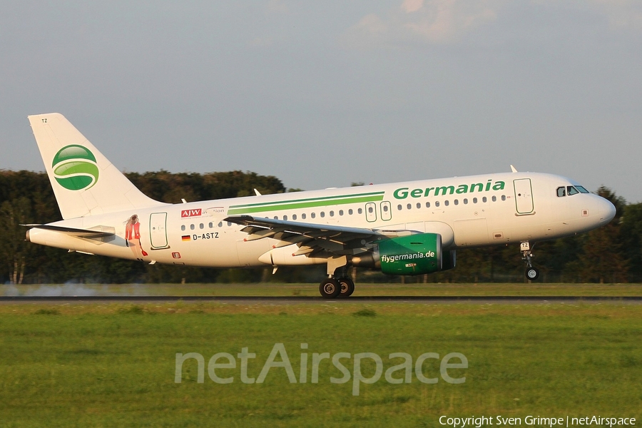 Germania Airbus A319-112 (D-ASTZ) | Photo 99033