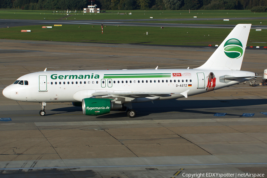 Germania Airbus A319-112 (D-ASTZ) | Photo 275640