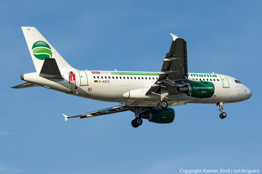 Germania Airbus A319-112 (D-ASTZ) | Photo 135011