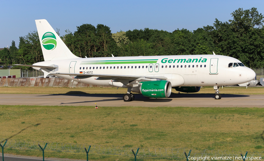 Germania Airbus A319-112 (D-ASTZ) | Photo 429350