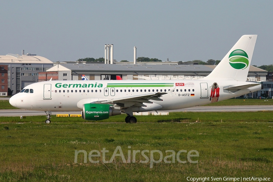Germania Airbus A319-112 (D-ASTZ) | Photo 108105