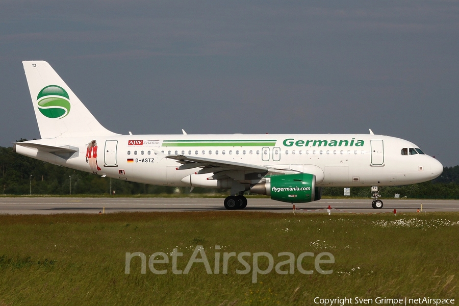Germania Airbus A319-112 (D-ASTZ) | Photo 110363
