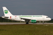 Germania Airbus A319-112 (D-ASTZ) at  Hamburg - Finkenwerder, Germany