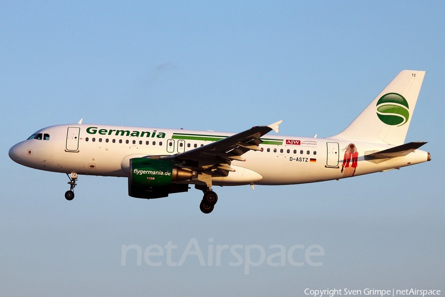 Germania Airbus A319-112 (D-ASTZ) | Photo 11539