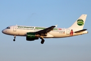 Germania Airbus A319-112 (D-ASTZ) at  Hamburg - Finkenwerder, Germany