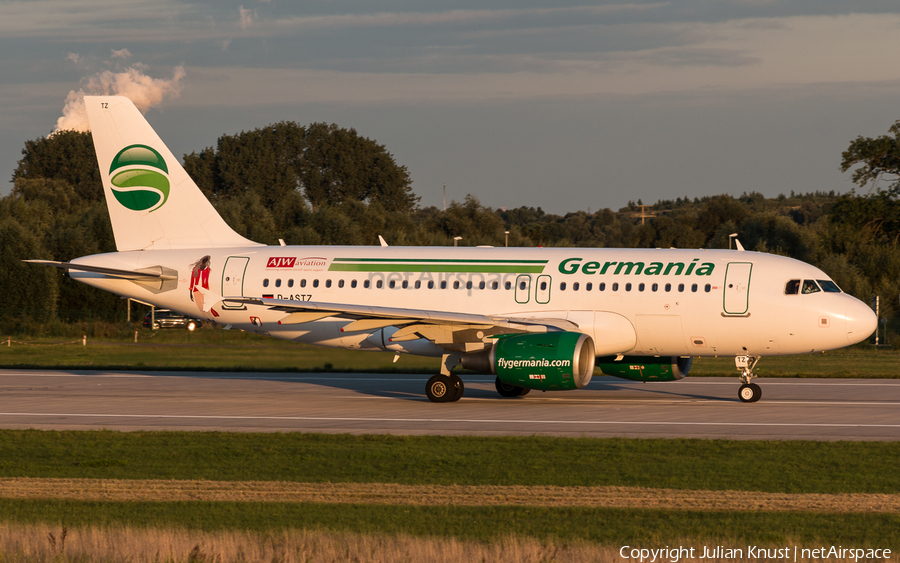Germania Airbus A319-112 (D-ASTZ) | Photo 130195
