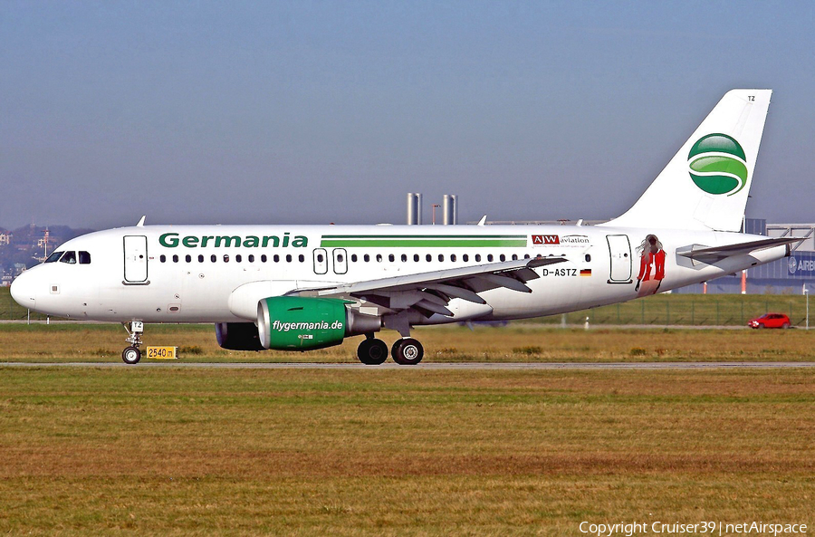 Germania Airbus A319-112 (D-ASTZ) | Photo 138299