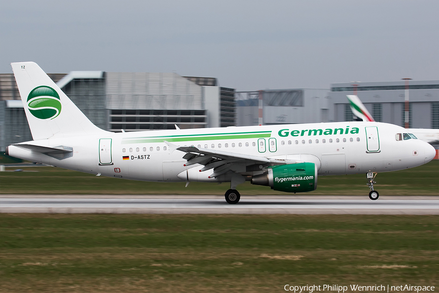 Germania Airbus A319-112 (D-ASTZ) | Photo 151632