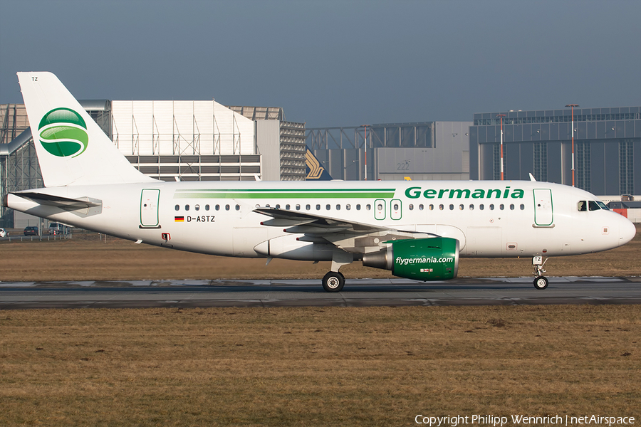 Germania Airbus A319-112 (D-ASTZ) | Photo 253096