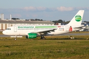 Germania Airbus A319-112 (D-ASTZ) at  Hamburg - Finkenwerder, Germany