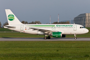 Germania Airbus A319-112 (D-ASTZ) at  Hamburg - Finkenwerder, Germany