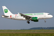 Germania Airbus A319-112 (D-ASTZ) at  Hamburg - Finkenwerder, Germany