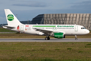 Germania Airbus A319-112 (D-ASTZ) at  Hamburg - Finkenwerder, Germany